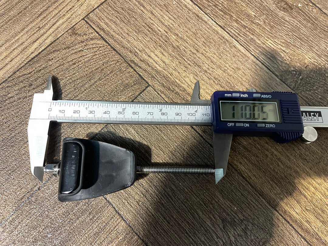 Pearl Black Bass Drum Tension Claws Drum Hardware/Spares x8 #LC53