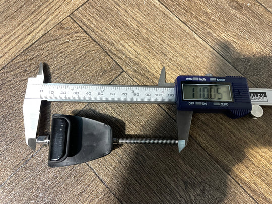 Pearl Black Bass Drum Tension Claws Drum Hardware/Spares x8 #LC53