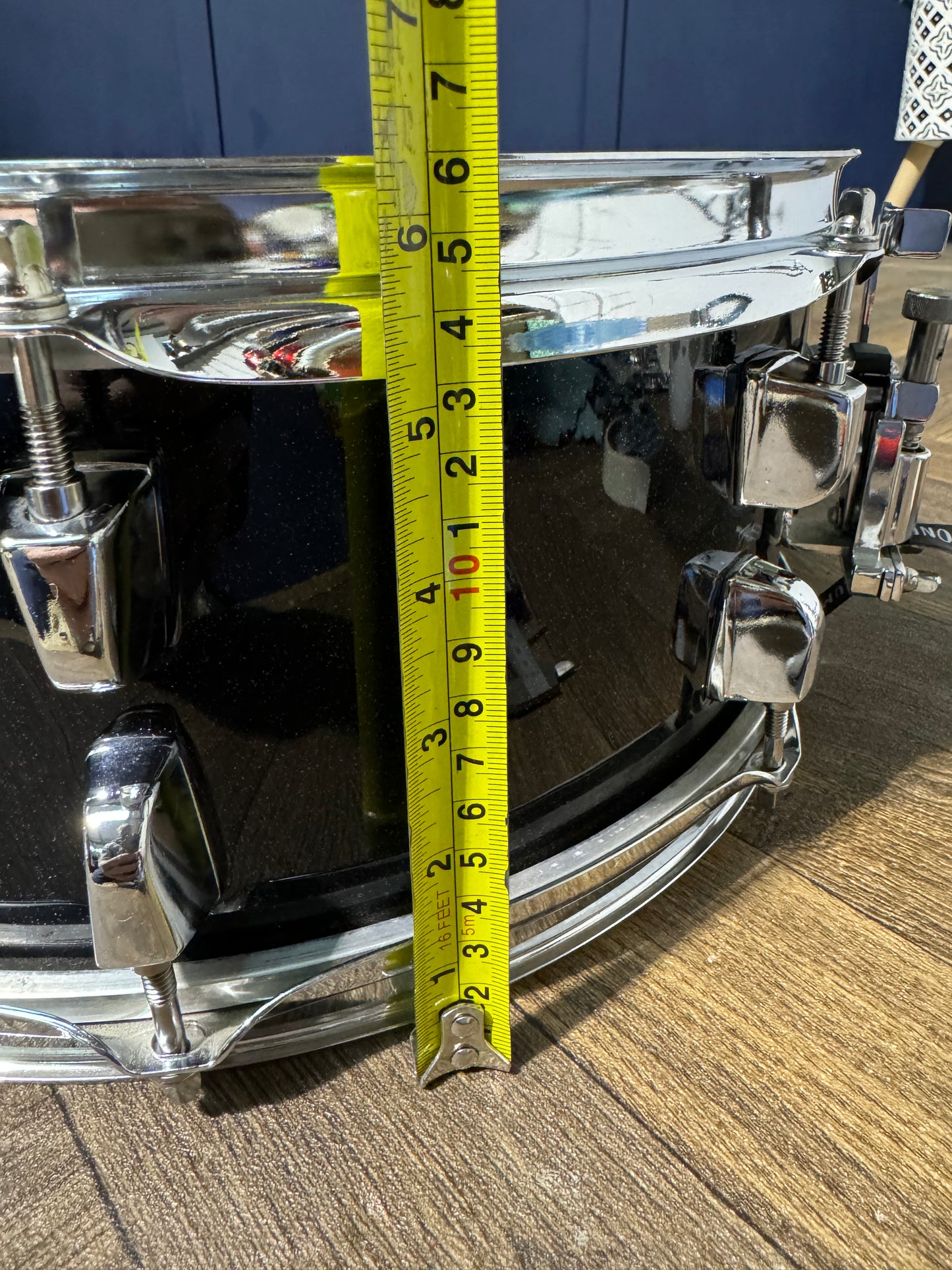 Yamaha Rydeen 14” x 5.5” Snare Drum / 8-Lug / Black Sparkle #NS17