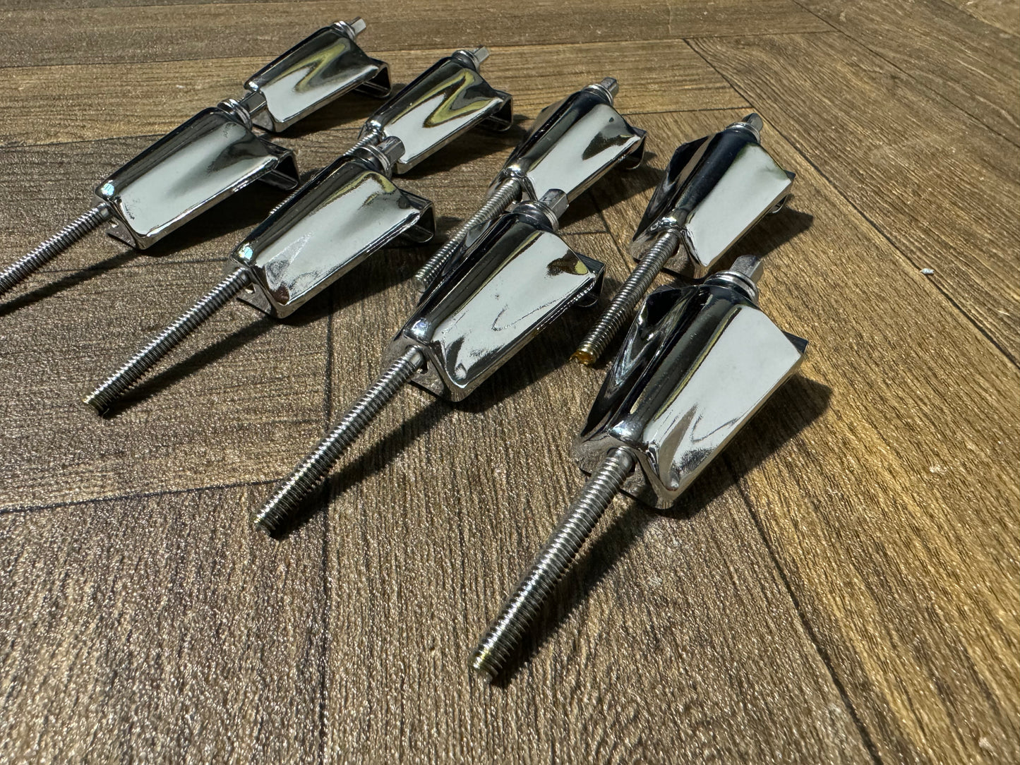 TAMA Bass Drum Tension Rods & Claws Drum Hardware/Spares x8 #NS22