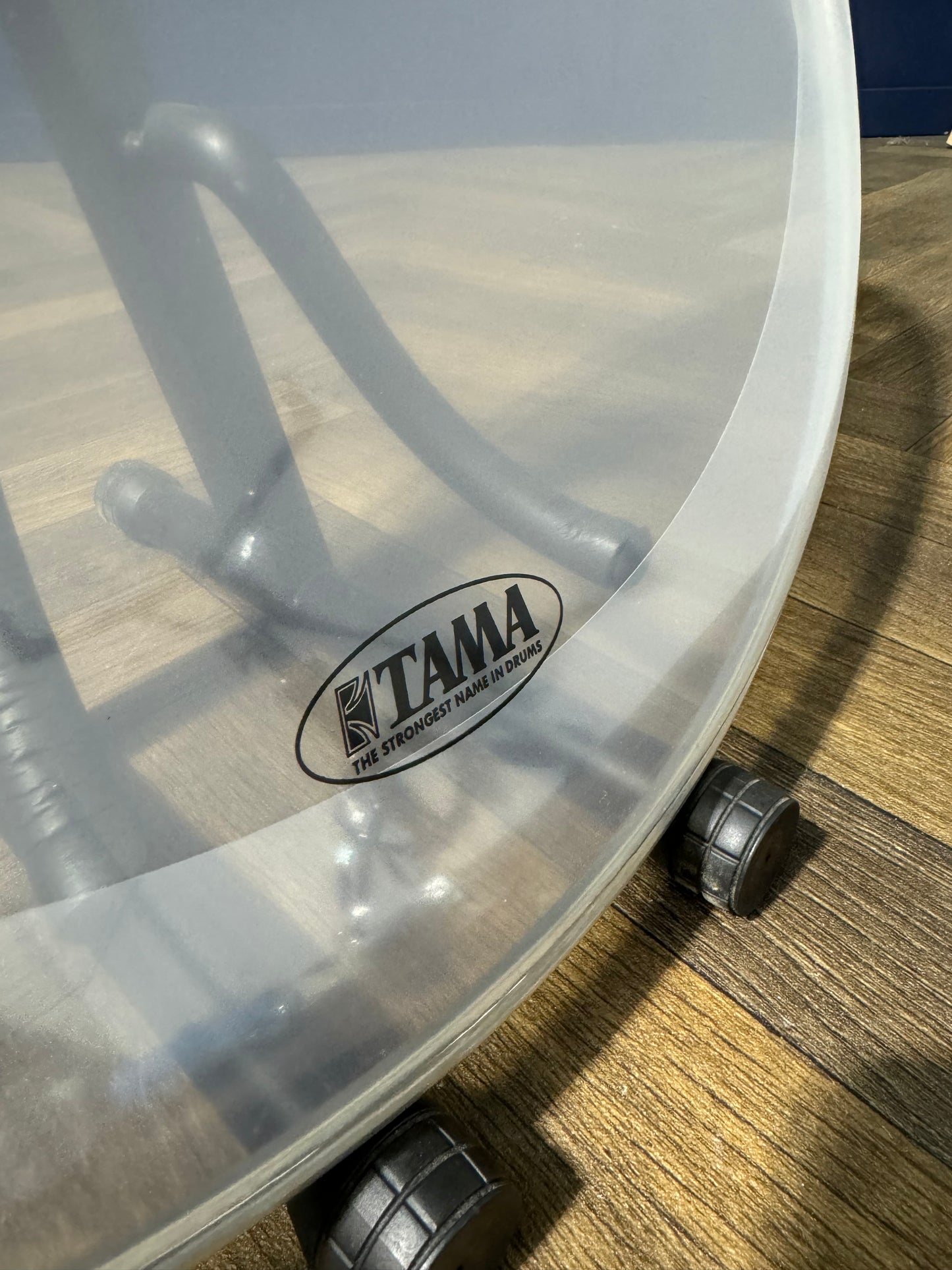 TAMA Bass 22" Drum Heads (Pair) / Black & Clear #NS24