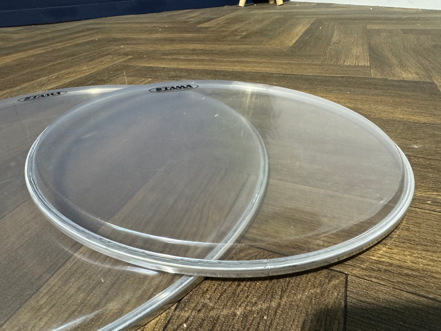 TAMA Clear Tom Rock Fusion Size Drum Heads Skins Set Of 3 #NS26