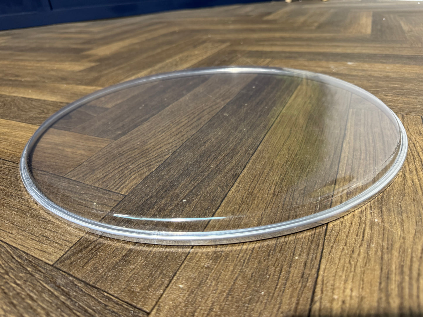 Clear Resonant Tom Rock Fusion Size Drum Heads Skins Set Of 3 #NS27