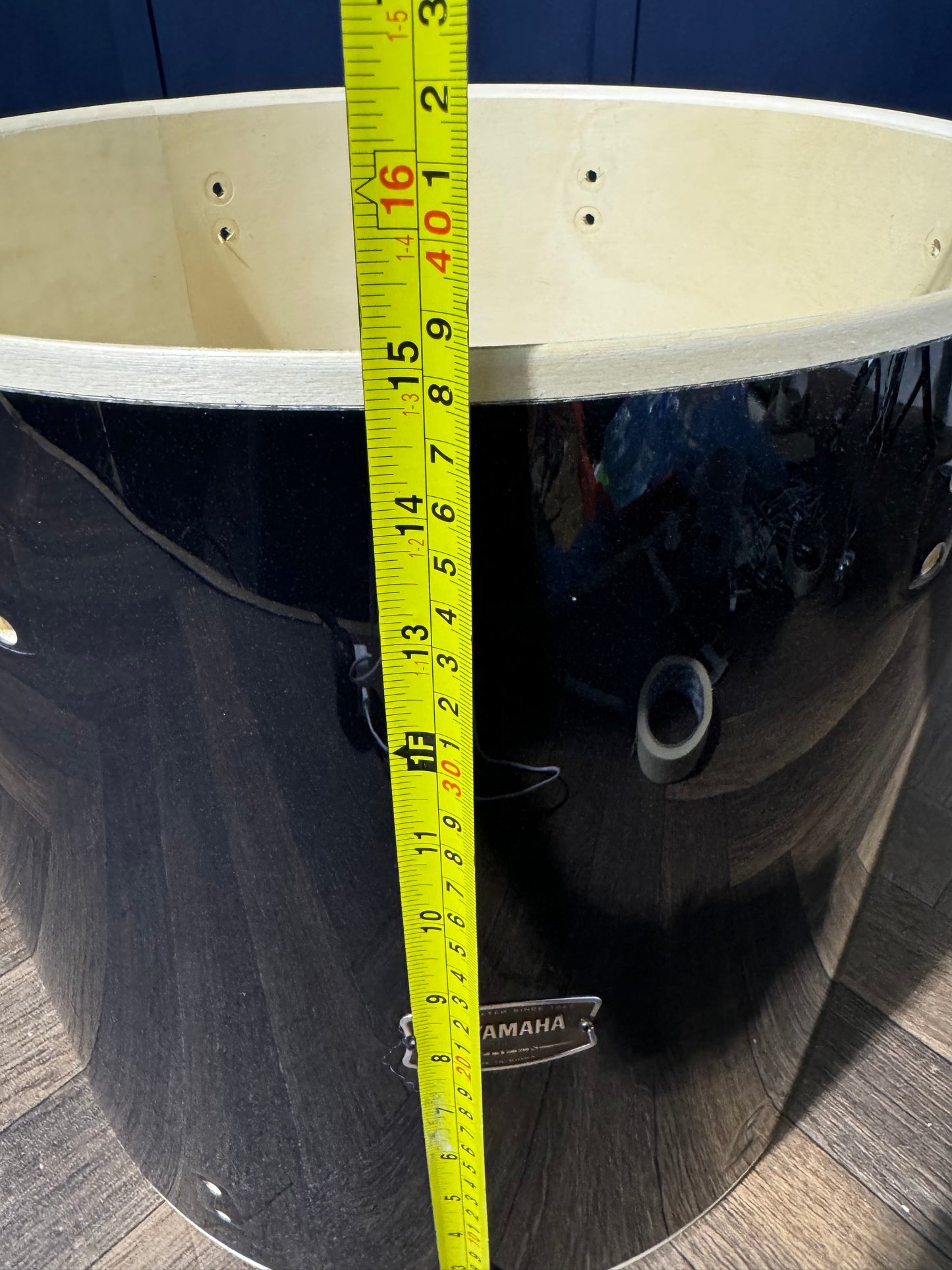 Yamaha Rydeen Floor Tom Drum Shell 16”x15” Bare Wood #NS30