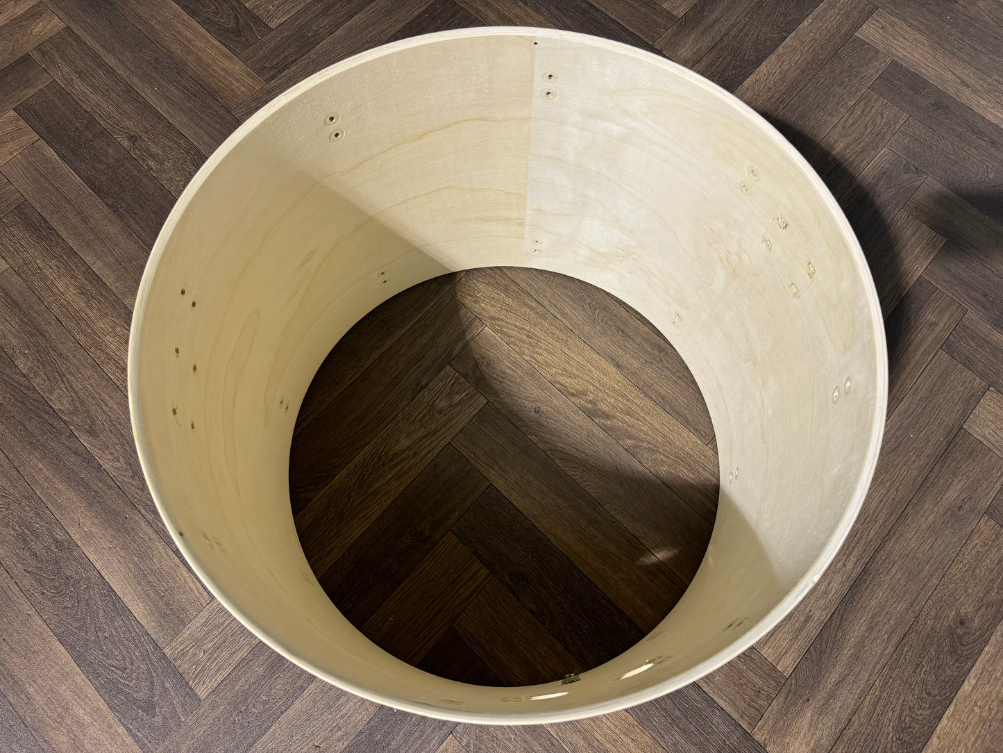 Yamaha Rydeen Bass Drum Shell 22”x16” Bare Wood Project / Upcycle #NS31