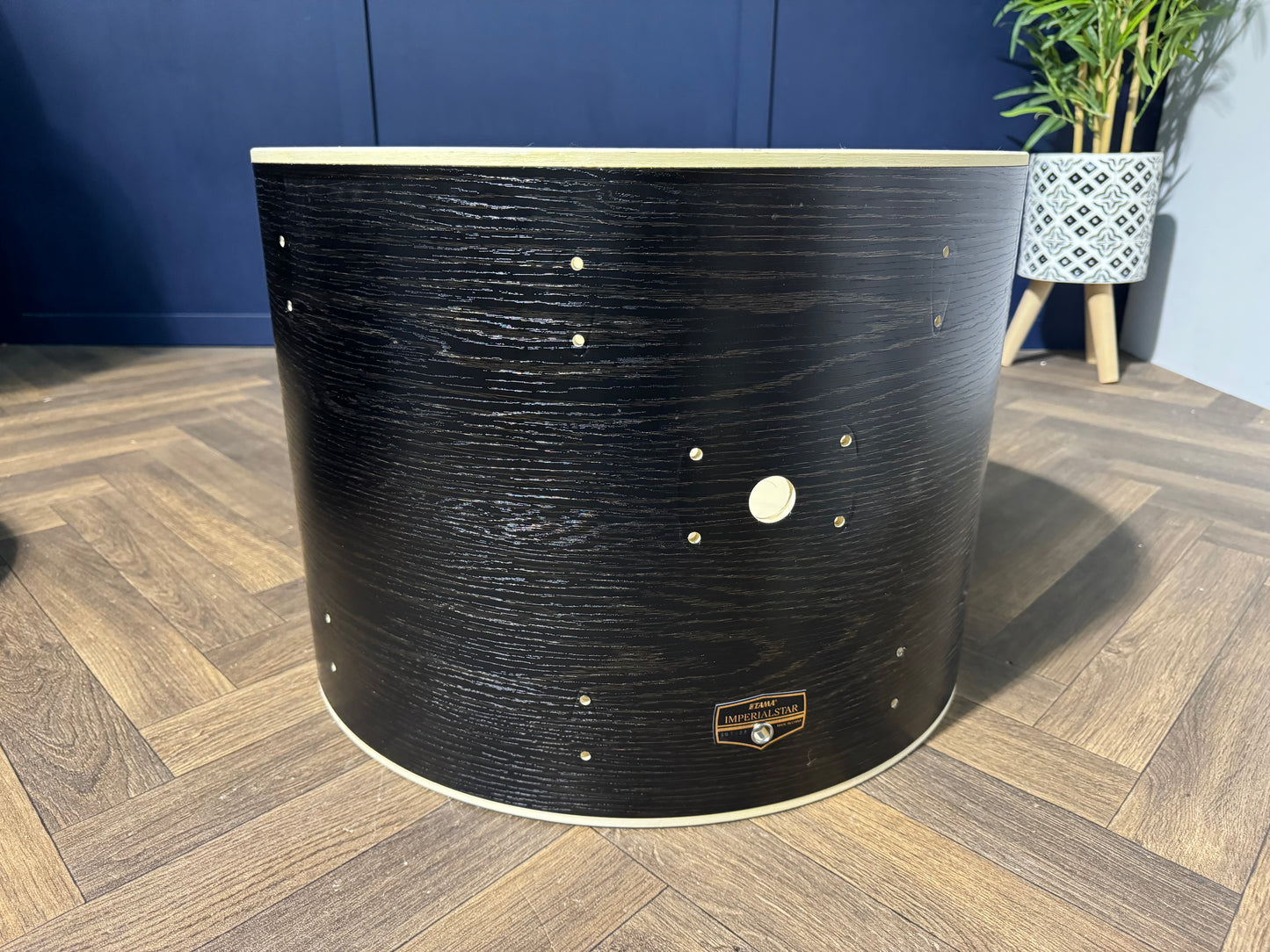 TAMA Imperialstar Bass Drum Shell 22”x16” Bare Wood Project / Upcycle #NS32