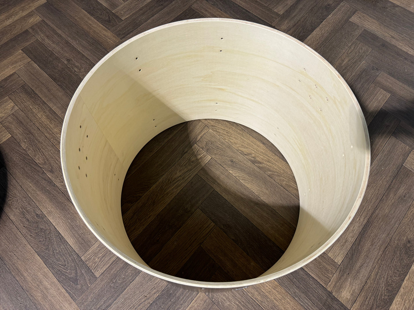 TAMA Imperialstar Bass Drum Shell 22”x16” Bare Wood Project / Upcycle #NS32