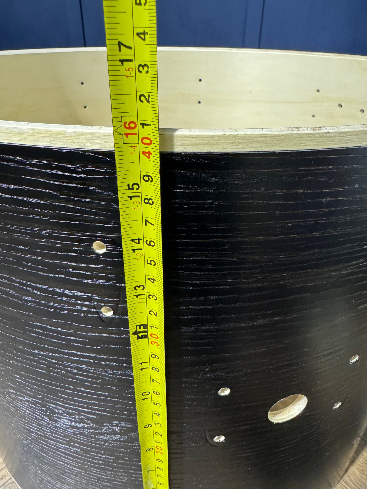 TAMA Imperialstar Bass Drum Shell 22”x16” Bare Wood Project / Upcycle #NS32
