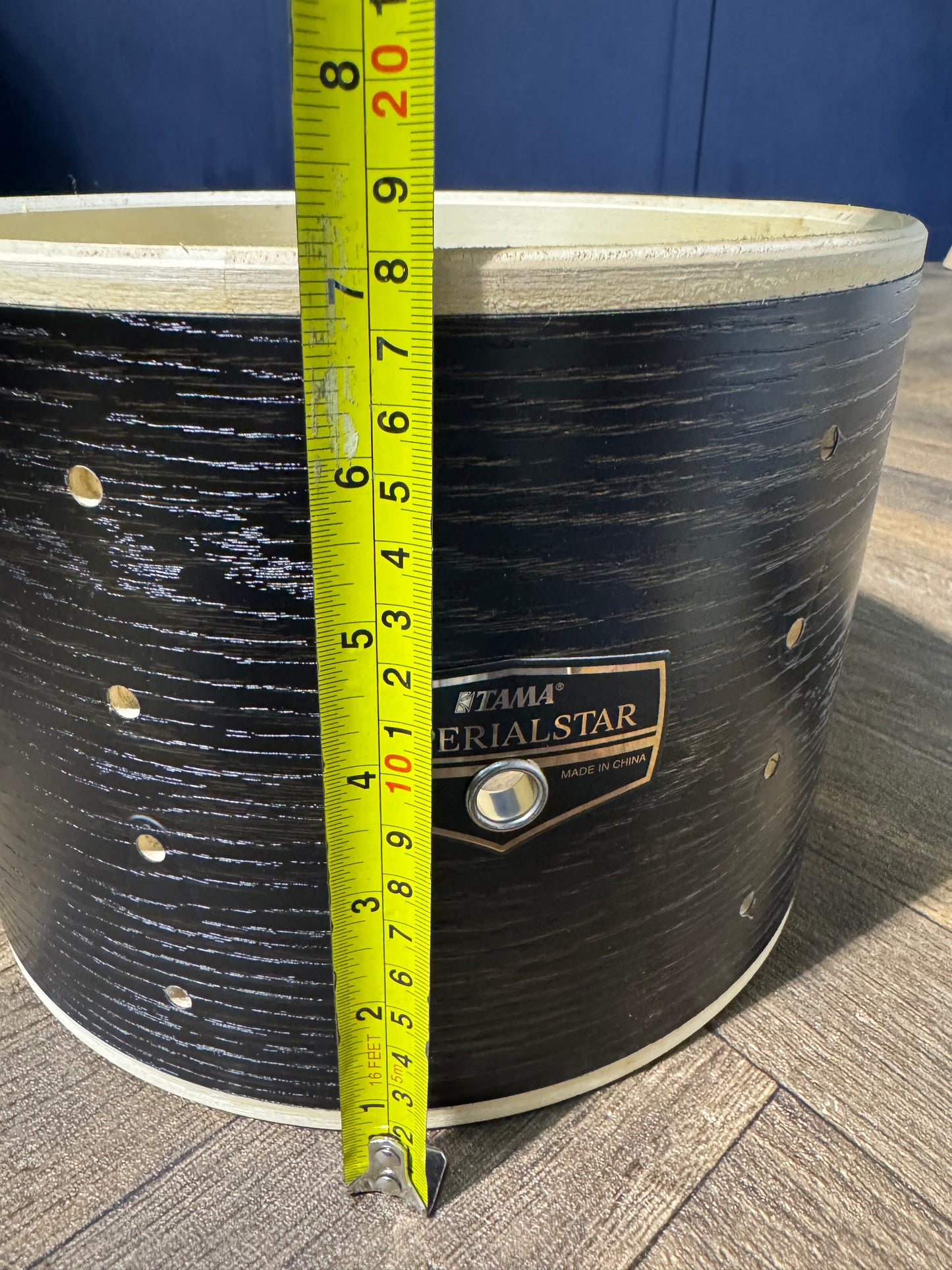 TAMA Imperialstar 10”x7” Tom Drum Bare Wood Project / Upcycle #NS35