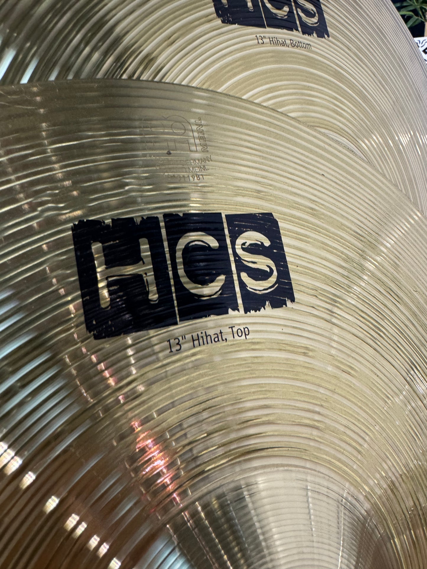 Meinl HCS Hi Hats 13”/33cm Cymbals (Pair) #NP25