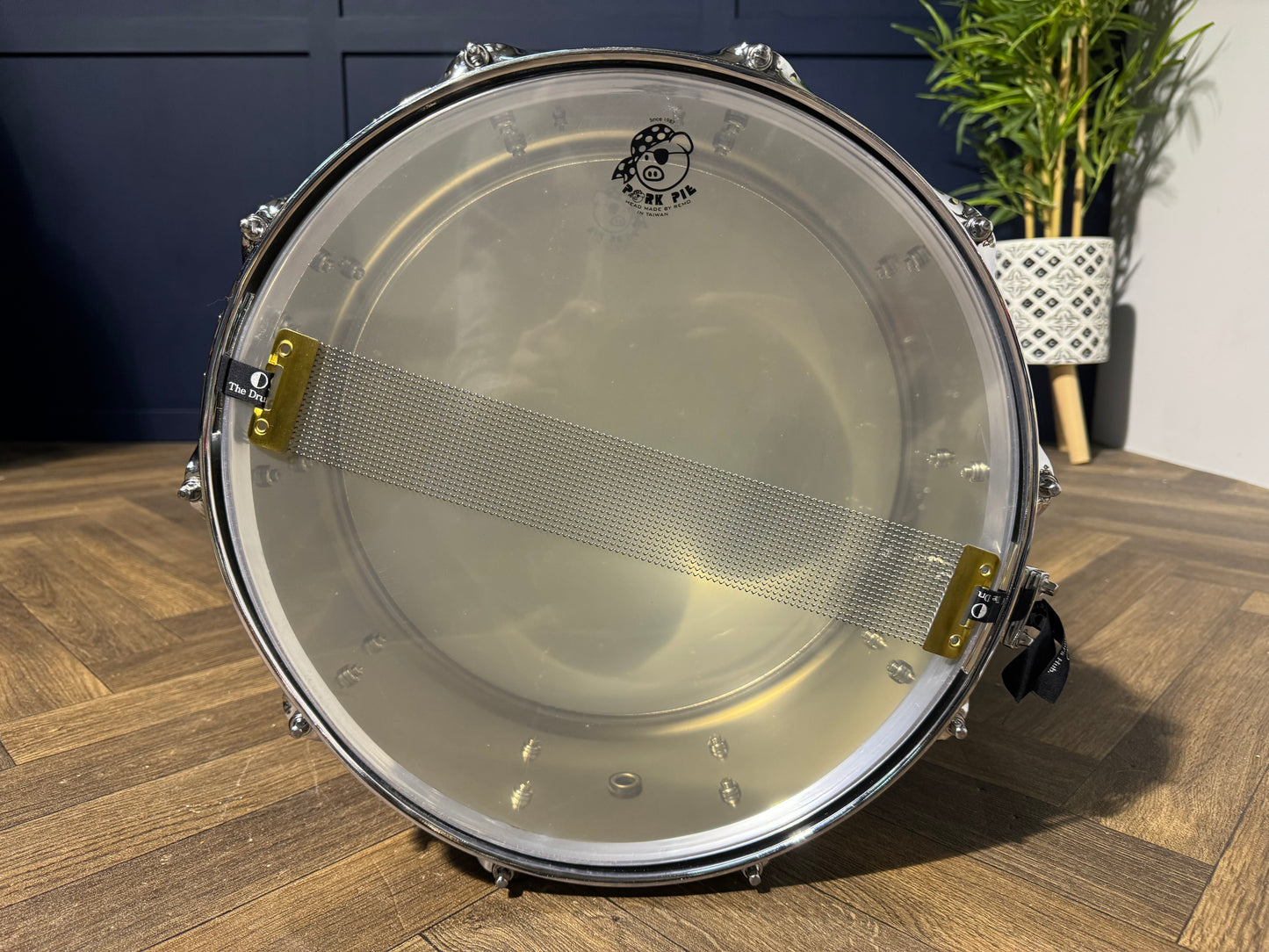 Pork Pie 'Little Squealer' 14” x 6” Snare Drum / 10-Lug / Steel Shell Snare #NS56