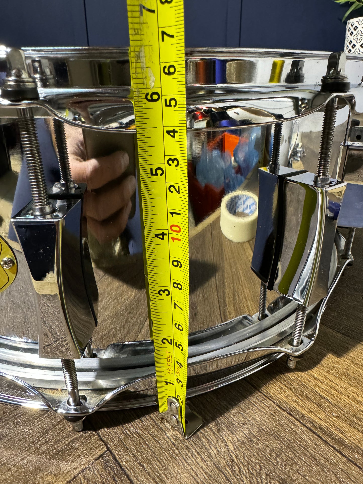 Pork Pie 'Little Squealer' 14” x 6” Snare Drum / 10-Lug / Steel Shell Snare #NS56