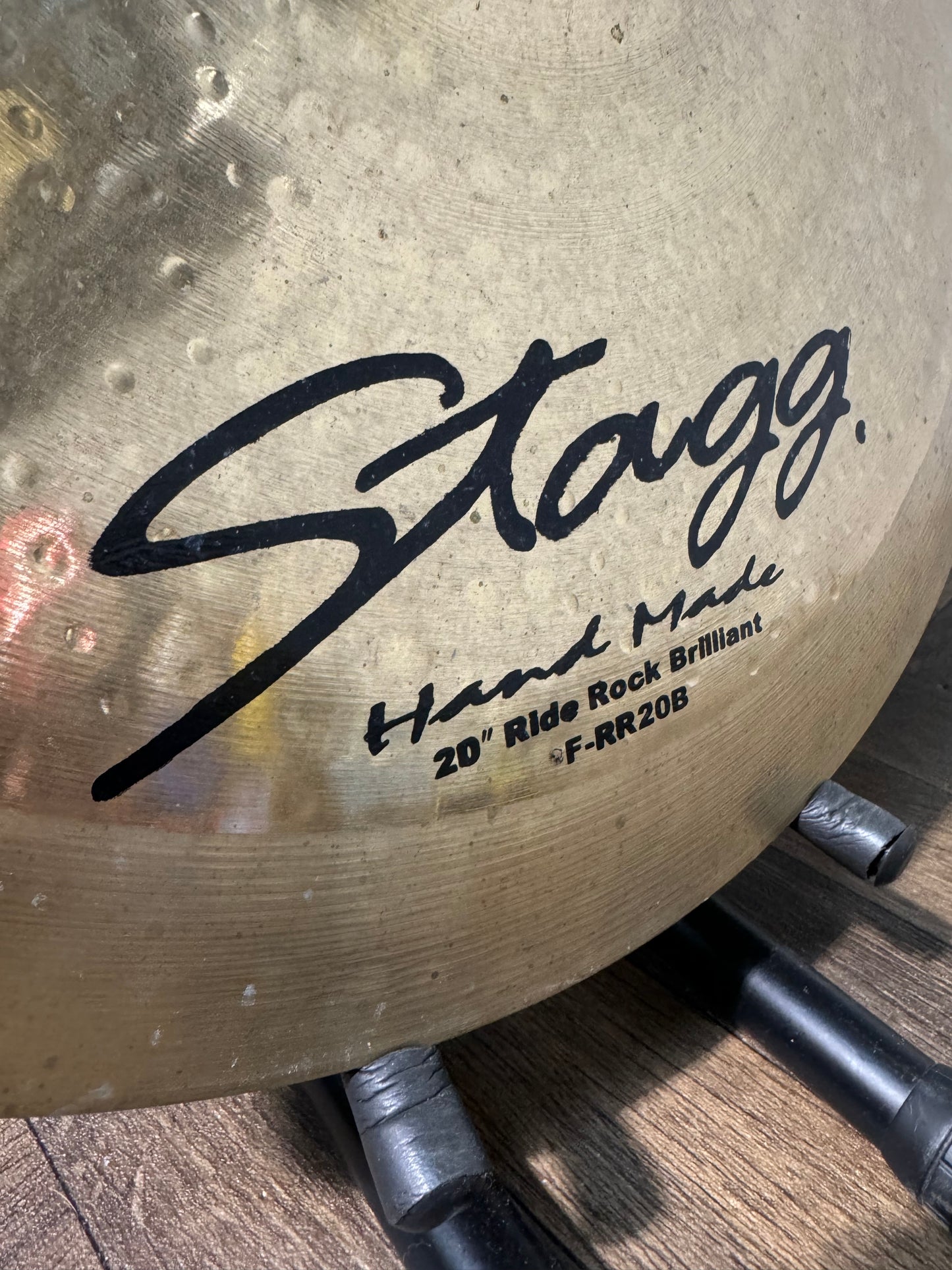 Stagg Furia Rock Ride Cymbal 20”/51cm Brilliant Finish / Drum Accessory #NT6