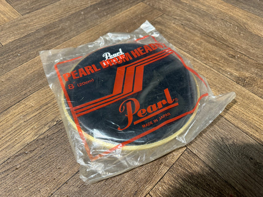 Pearl BB 8" Tom Drum Head / Black #AA12