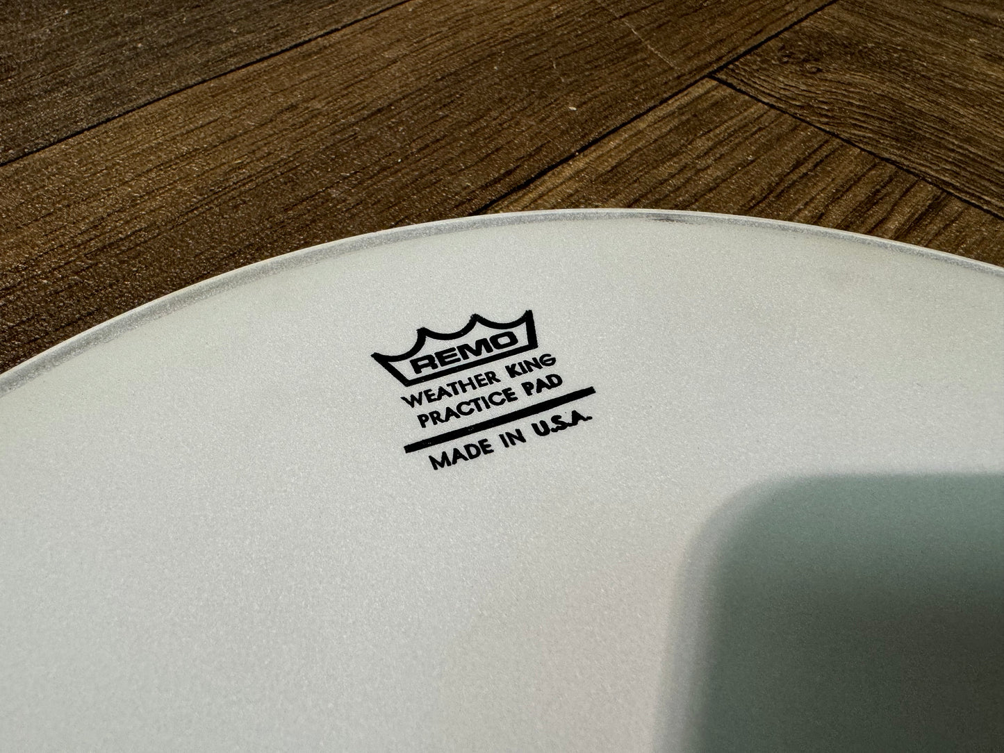 Remo Weatherking Practice Pad 10" Drum Head / Coated White #AA17