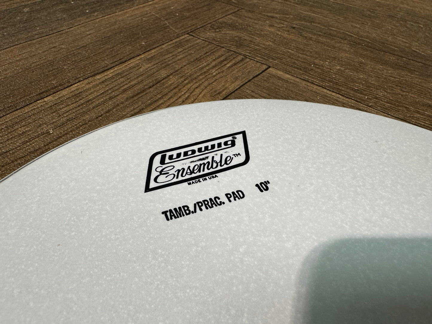 Ludwig Ensemble Tamb/Prac Pad 10" Drum Head / Coated White #AA18/19