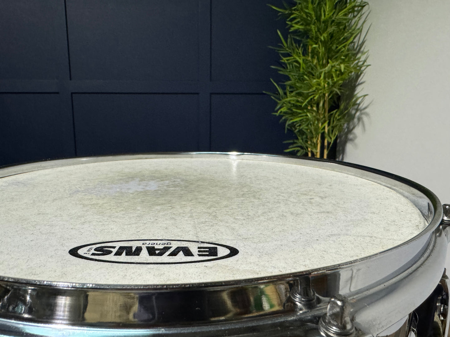 Pearl Mirror Chrome Steel Shell 14” x 5.5” Snare Drum / 8-Lug #NV40