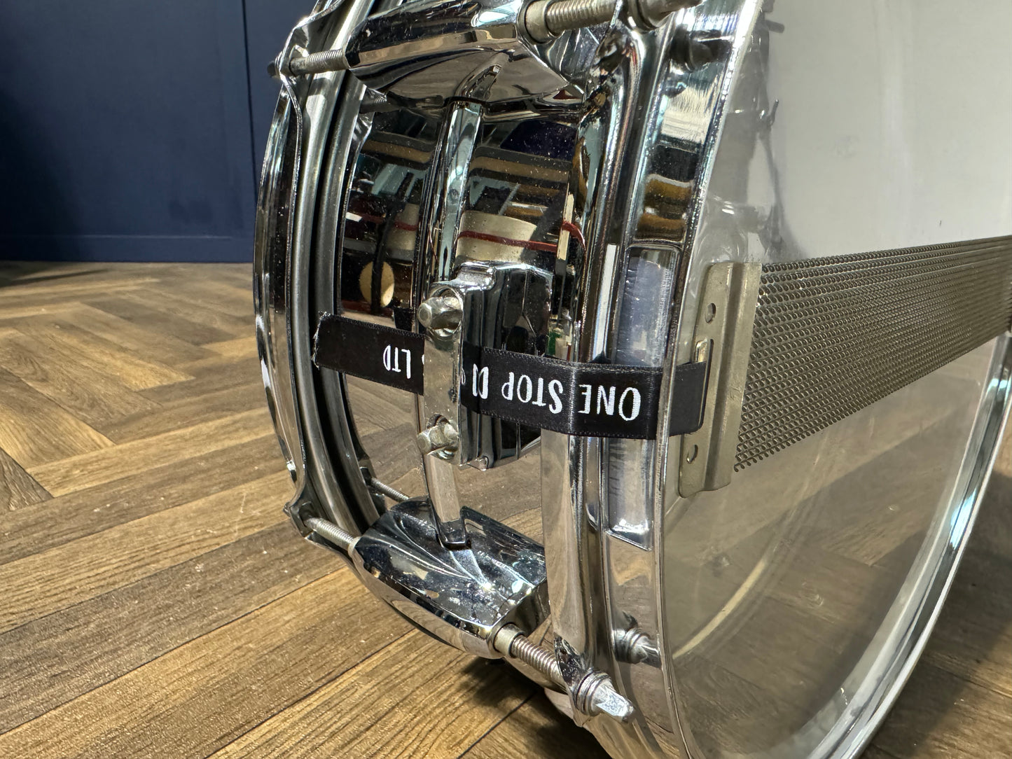 Pearl Mirror Chrome Steel Shell 14” x 5.5” Snare Drum / 8-Lug #NV40