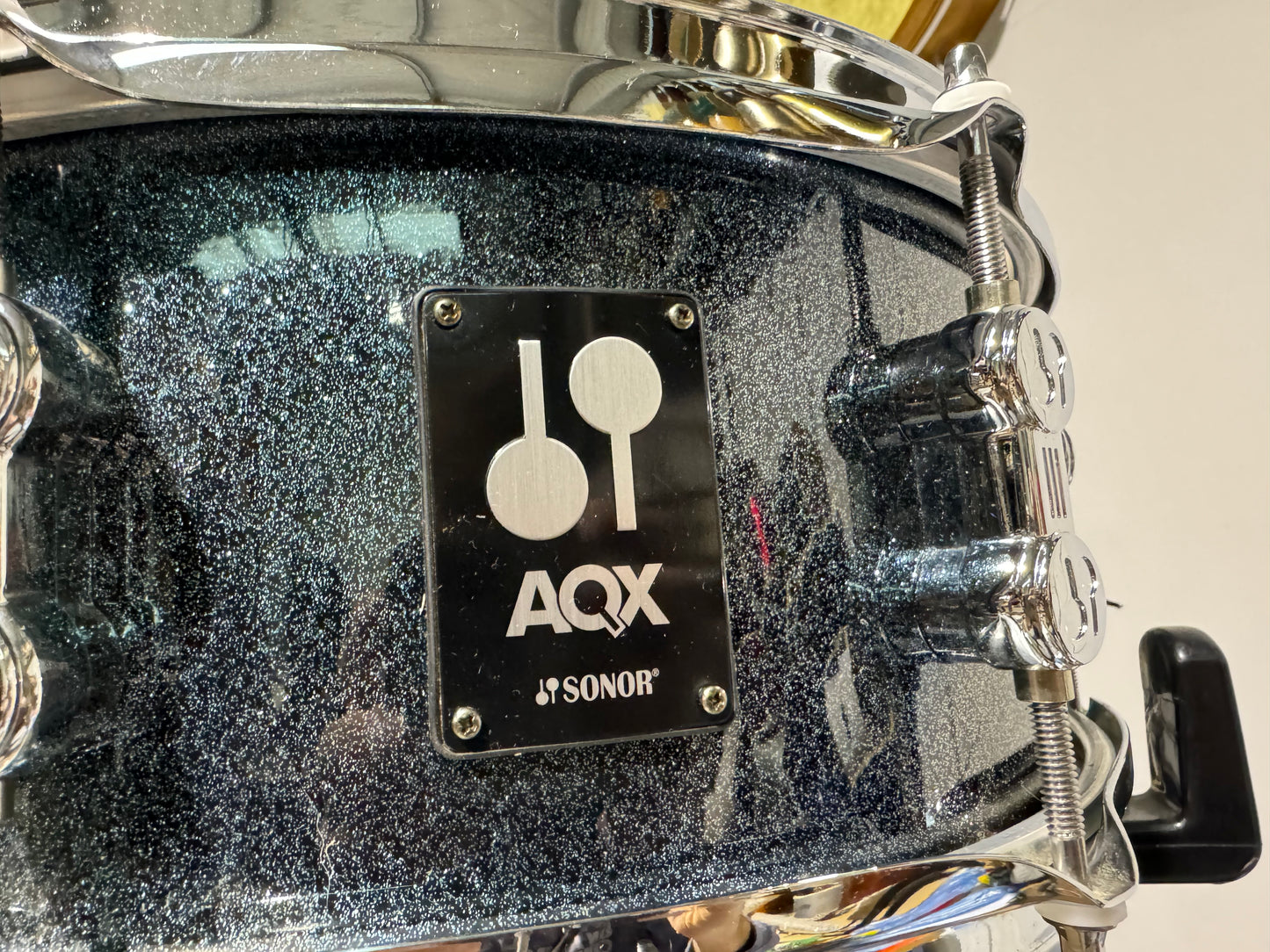 SONOR AQX 14” x 5.5” Snare Drum / 8-Lug / Blue Sparkle #NV41