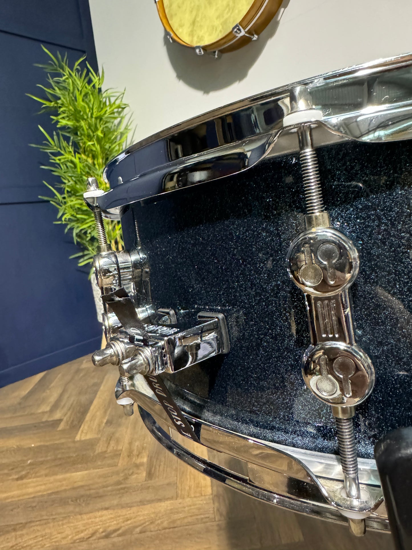 SONOR AQX 14” x 5.5” Snare Drum / 8-Lug / Blue Sparkle #NV41
