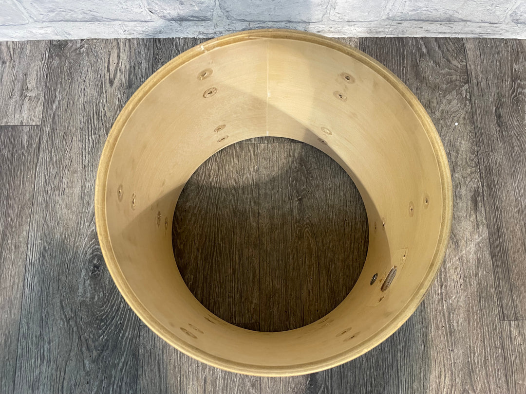 Pearl Export Tom Drum Shell 12”x10” Bare Wood Project / Upcycle #GP154