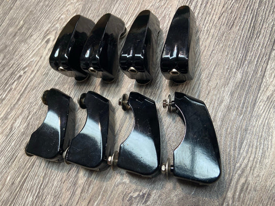 Pearl Export Black Bass Drum Spares Lugs 50mm Hardware  Set Of 8 #EK99/BG9