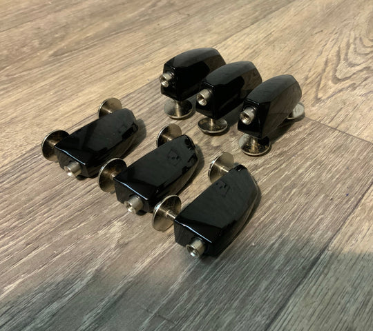 Pearl RL-10 Black Tom Drum Spares Lugs 40mm Hardware Set Of 6 #GM207/JA187