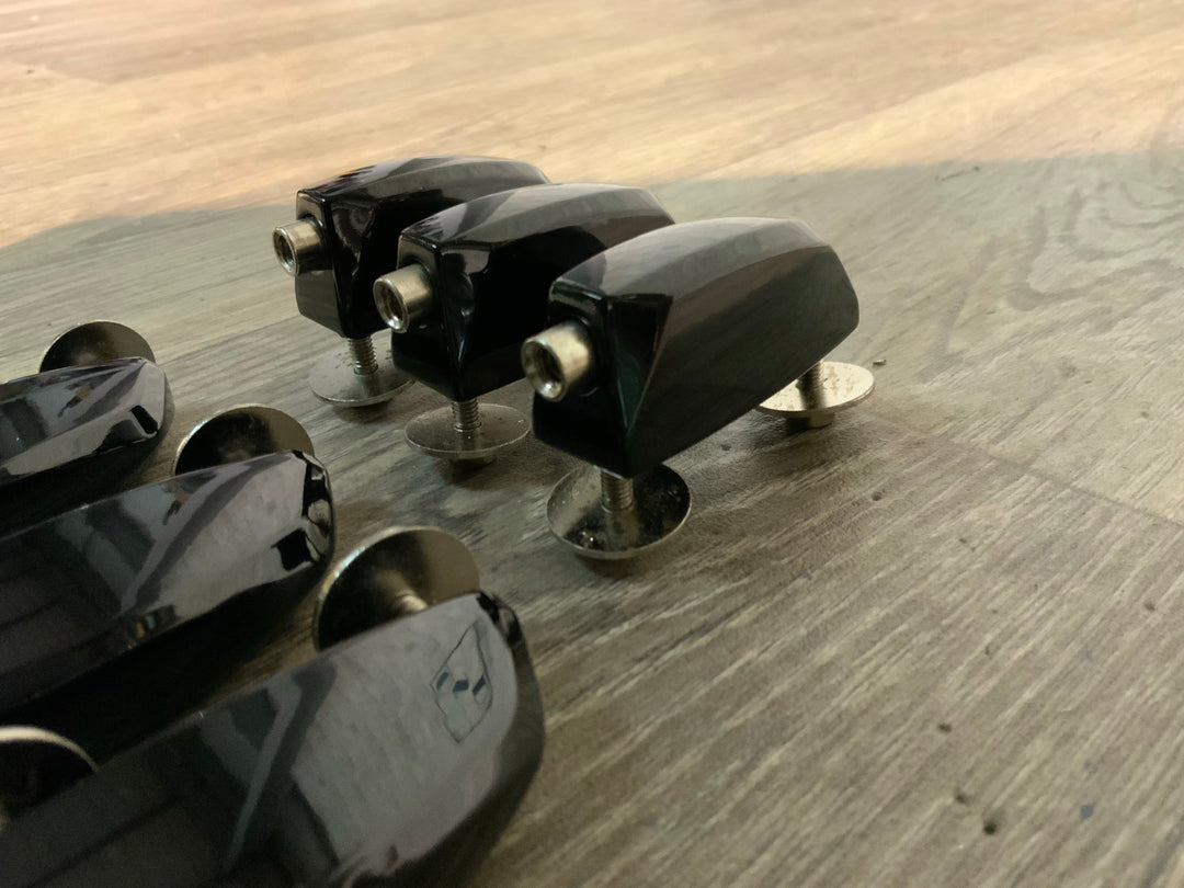 Pearl RL-10 Black Tom Drum Spares Lugs 40mm Hardware Set Of 6 #GM207/JA187