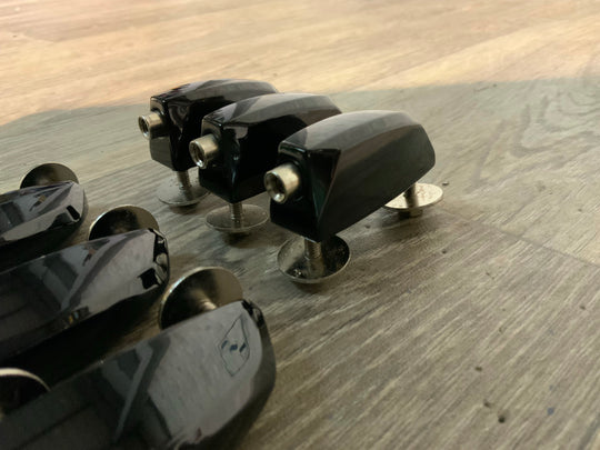 Pearl RL-10 Black Tom Drum Spares Lugs 40mm Hardware Set Of 6 #GM207/JA187