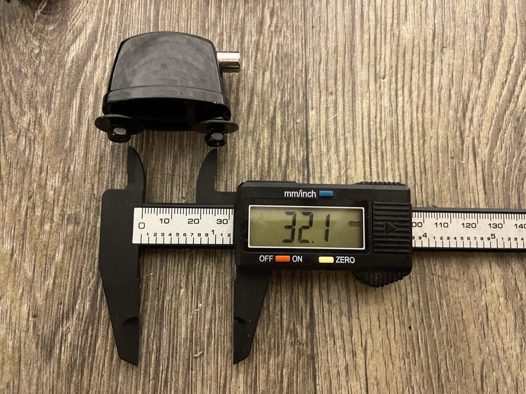 Pearl Forum Black Bass Drum Spares Lugs 32mm Hardware Set Of 8 #BC21/GI68/IJ34/LU162