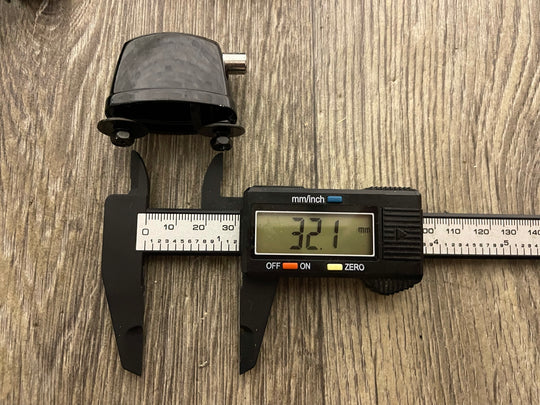 Pearl Forum Black Bass Drum Spares Lugs 32mm Hardware Set Of 8 #BC21/GI68/IJ34/LU162