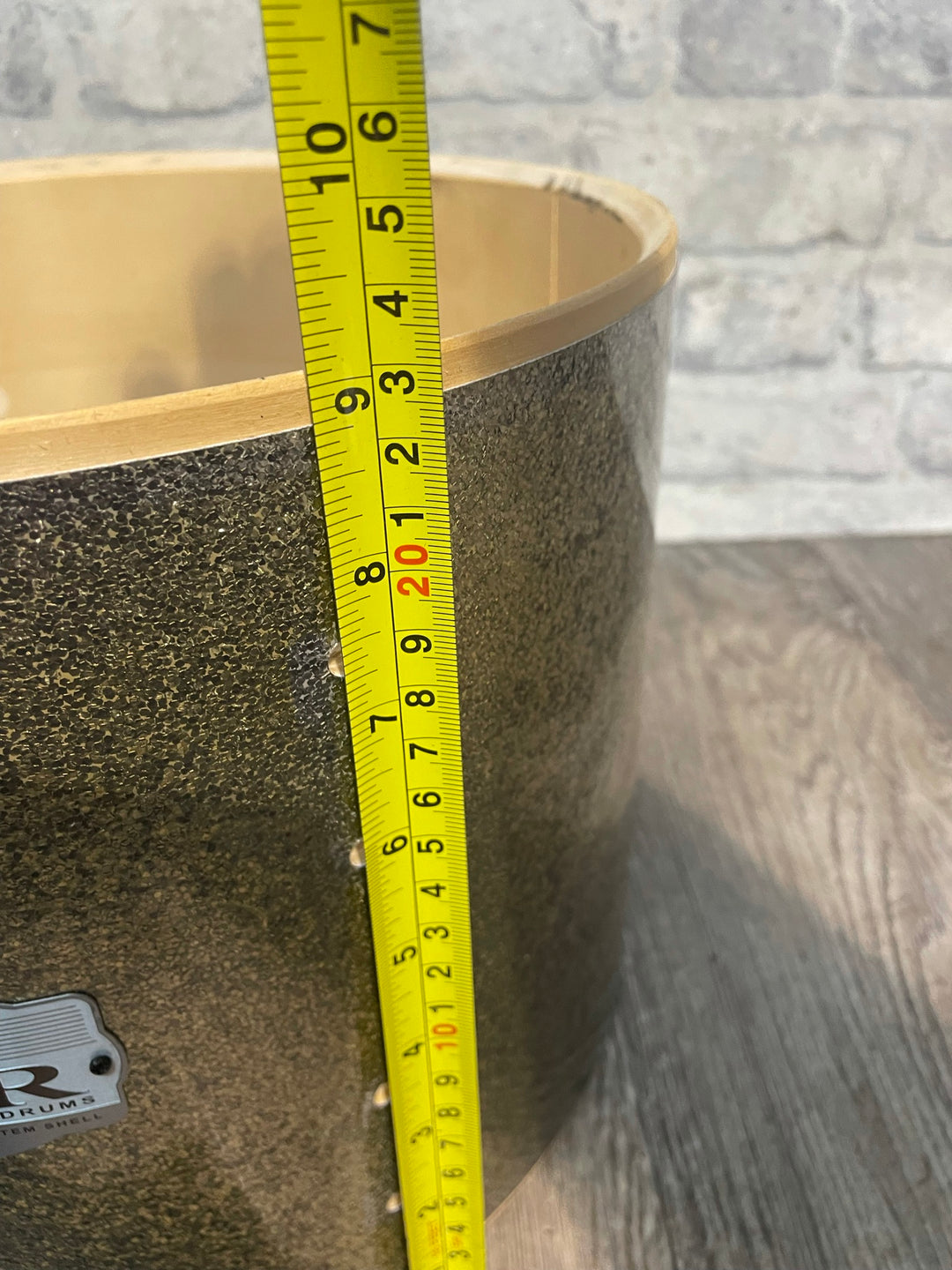 Pearl Export EXR Tom Drum Shell 12”x9” Bare Wood Project / Upcycle #BE148