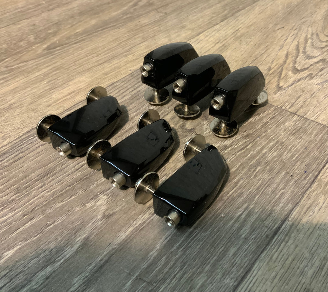 Pearl RL-10 Black Tom Drum Spares Lugs 40mm Hardware Set Of 6 #GM207/JA187