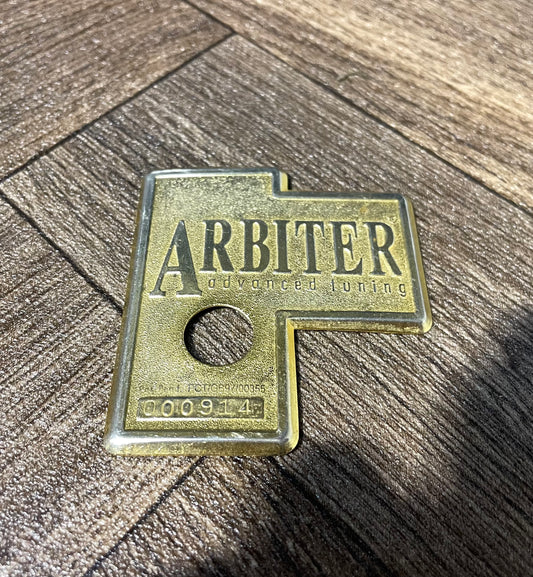 Vintage Arbiter Drum Badge / Drum Accessory