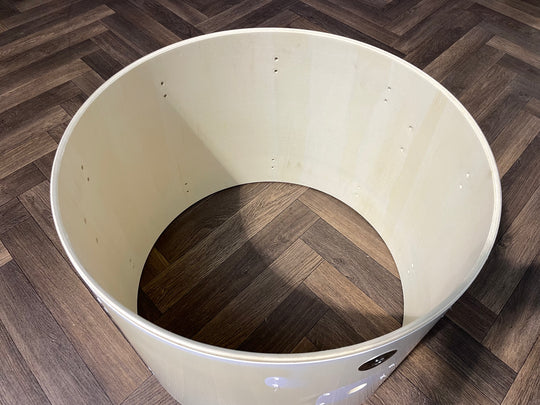 Tama Rhythm Mate Bass Drum Shell 22”x16” Bare Wood Project #KT9