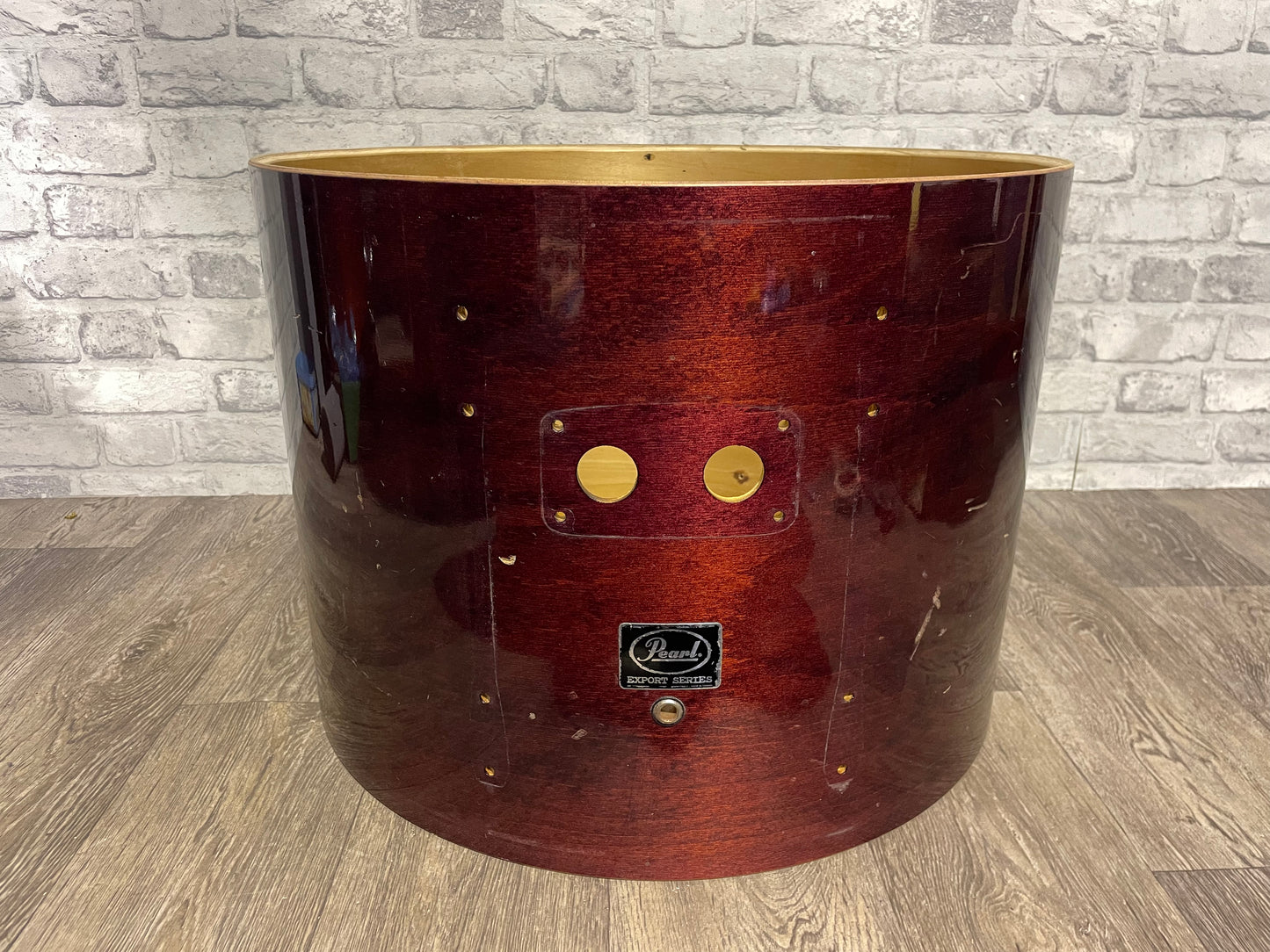 Pearl Export Bass Drum Shell 22”x16” Bare Wood Project / Upcycle #JK12