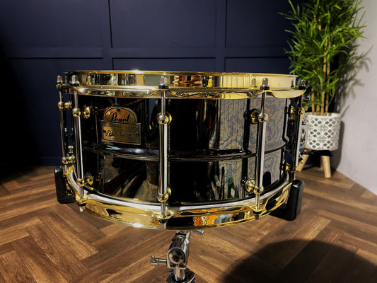 Pearl ‘Steve Ferrone Signature’ Brass Shell 14” x 6.5” Snare Drum #KR300
