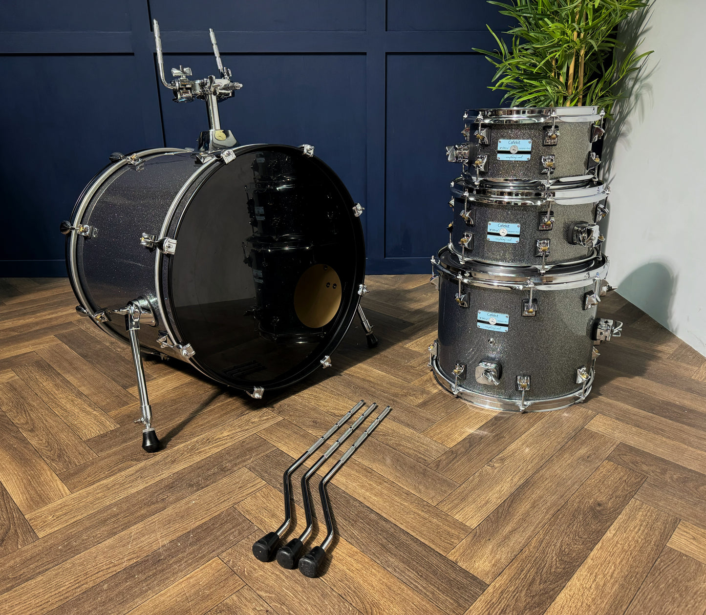 Odery Cafe Kit Drum Kit 4-Piece Shell Pack / Compact Kit / 20" #NQ