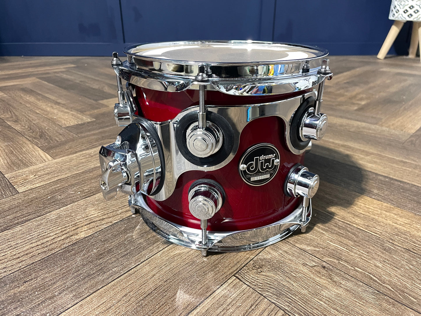 DW Performance Maple 8” x 7” Rack Tom Drum / Cherry #JV101