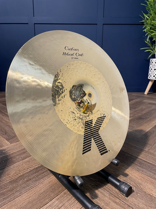 Zildjian K Custom Hybrid Crash Cymbal 17”/43cm / Drum Accessory #LI3