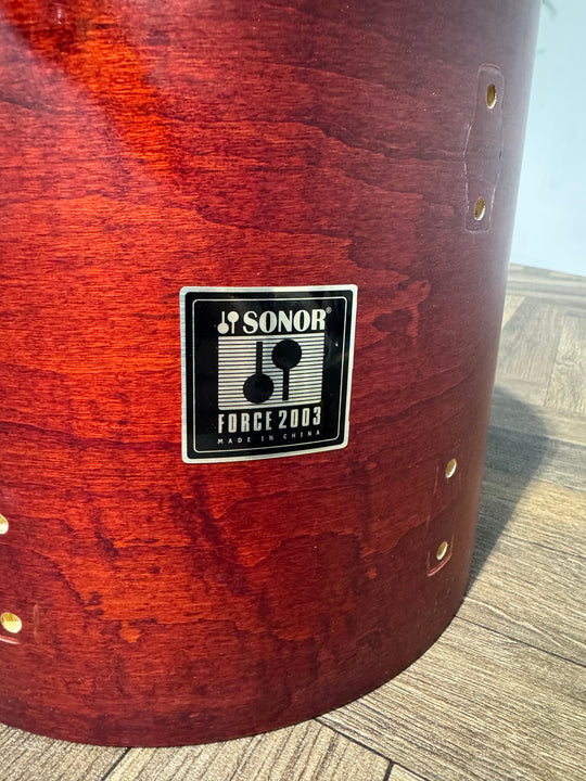 Sonor Force 2003 Tom Drum Shell 12”x10” Bare Wood Project #KZ48