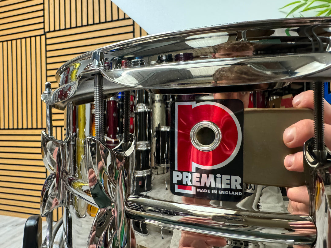 Premier COS 14” x 6.5” Snare Drum / 10-Lug / Dark Chrome #OT3