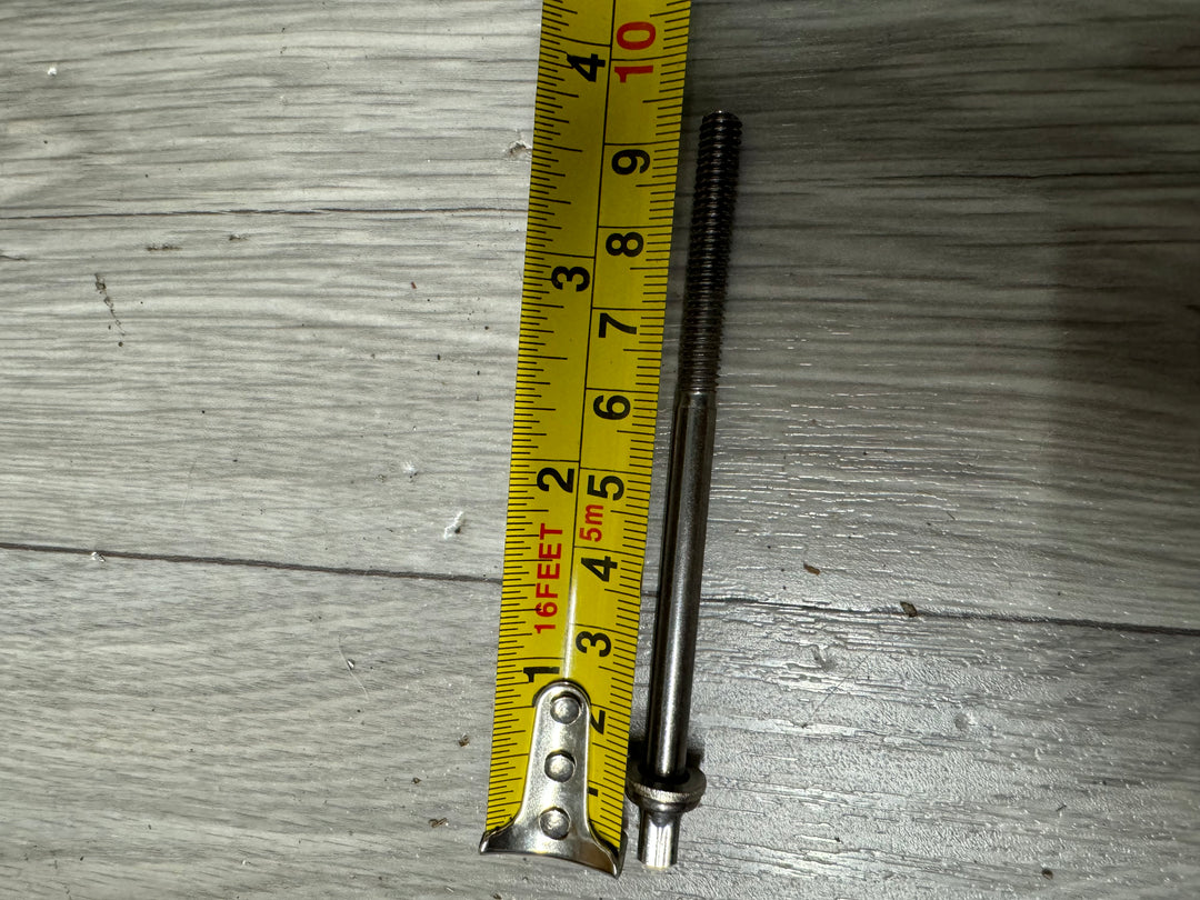 Tama Drum Tension Rods 95mm Screws Tom Hardware Spares x8 #VJ12