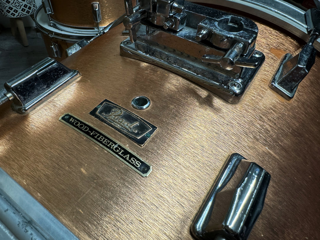 Pearl Wood-Fiberglass Drum Kit 3-Piece Shell Pack / 24" 18" 14" #VR