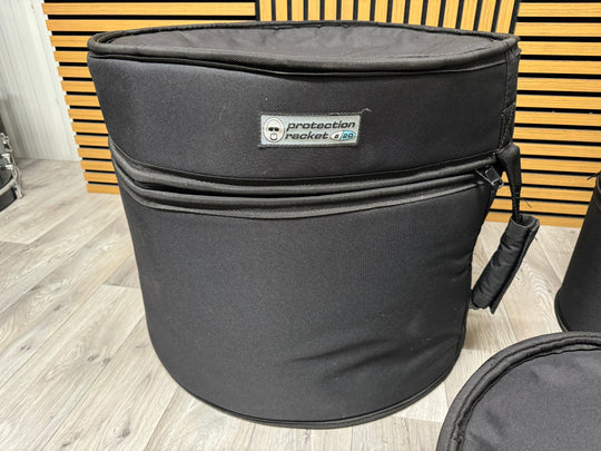 Protection Racket Drum Case Set x5 / Carry Case / Protection Cases  #WX1