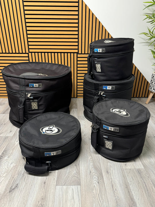 Protection Racket Drum Case Set x5 / Carry Case / Protection Cases  #WX2