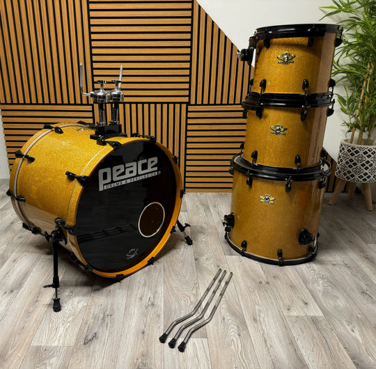 Peace DNA Maple Drum Kit 4-Piece Shell Pack / 22" 16" 13" 12" #VR