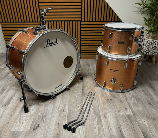 Pearl Wood-Fiberglass Drum Kit 3-Piece Shell Pack / 24" 18" 14" #VR