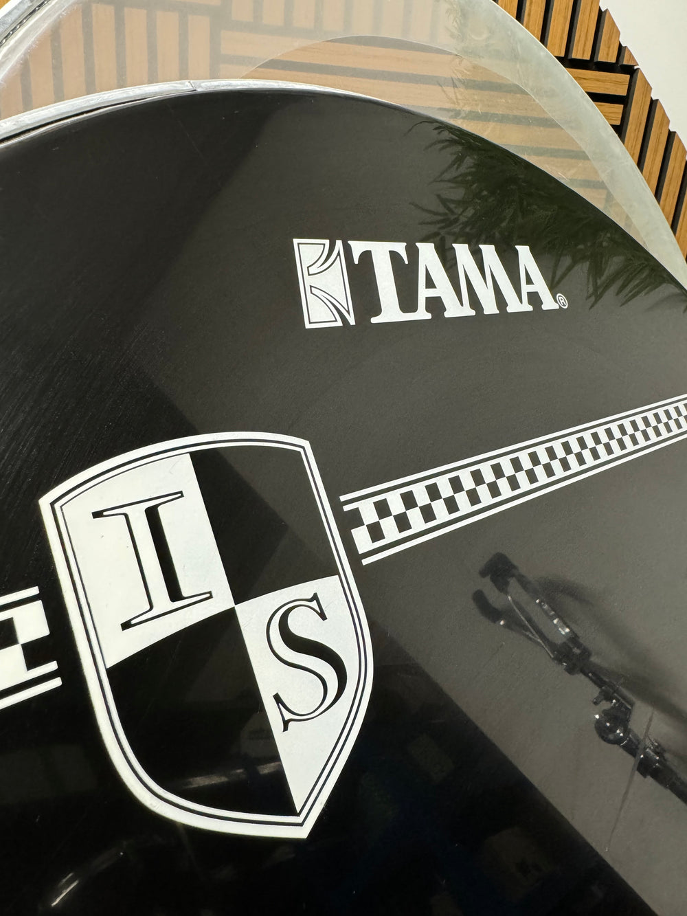 TAMA Bass 22" Drum Heads (Pair) / Black & Clear #VJ17