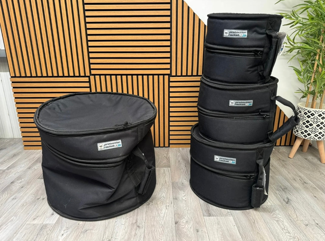 Protection Racket Drum Case Set x4 / Carry Case / Protection Cases  #WK51